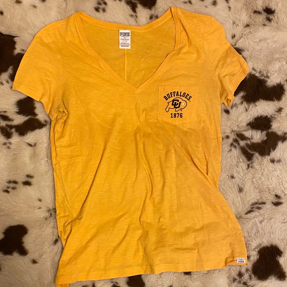 COPY - University of Colorado (CU Buffs) PINK tee shirt